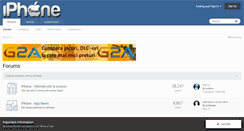 Desktop Screenshot of iphoneforum.ro